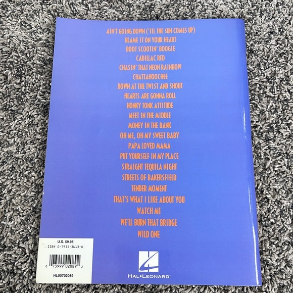 Guitar sheet music Country Music paperback bound book guitar notes - Picture 5 of 14